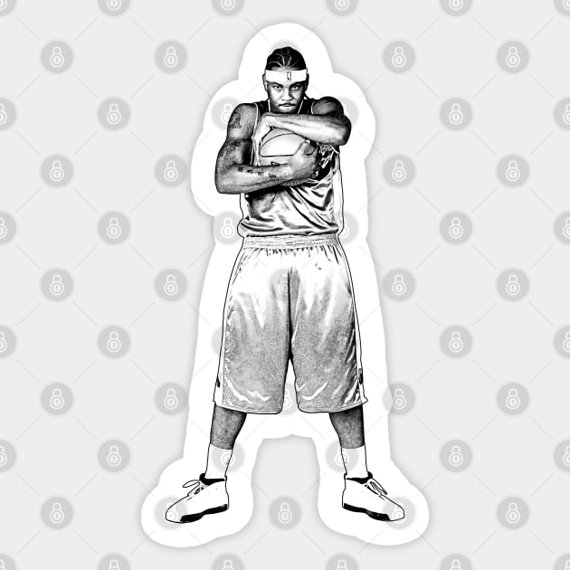 STAYME7O Carmelo Anthony Sticker by Puaststrol